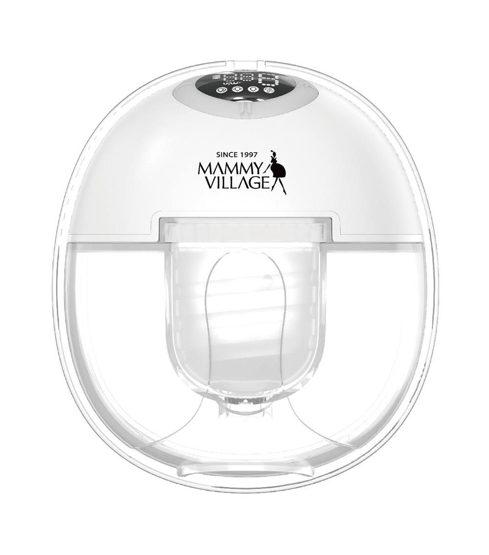 MAMMY VILLAGE MV Freedom Giver Hand Free Electric Breast Pump - White