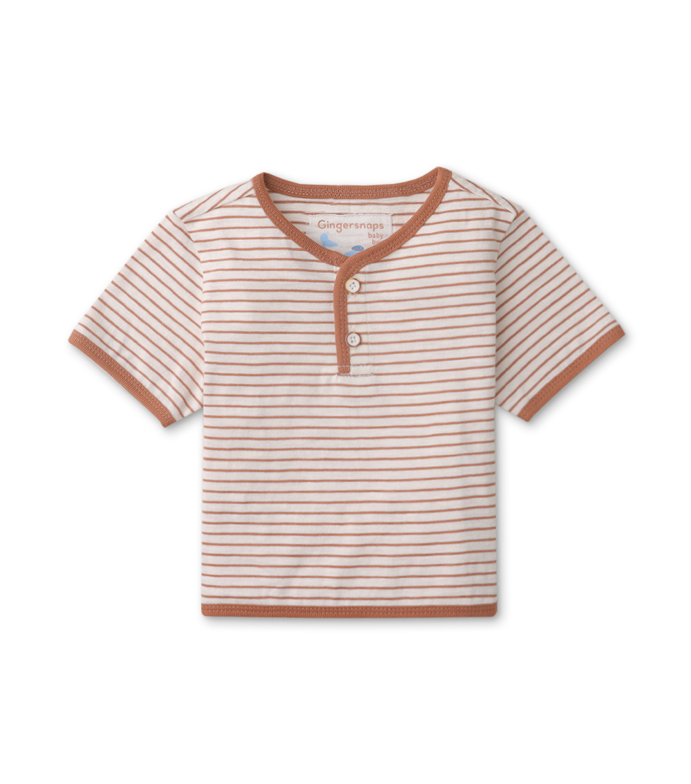 GINGERSNAPS Lido Stripes Knitted T-Shirt