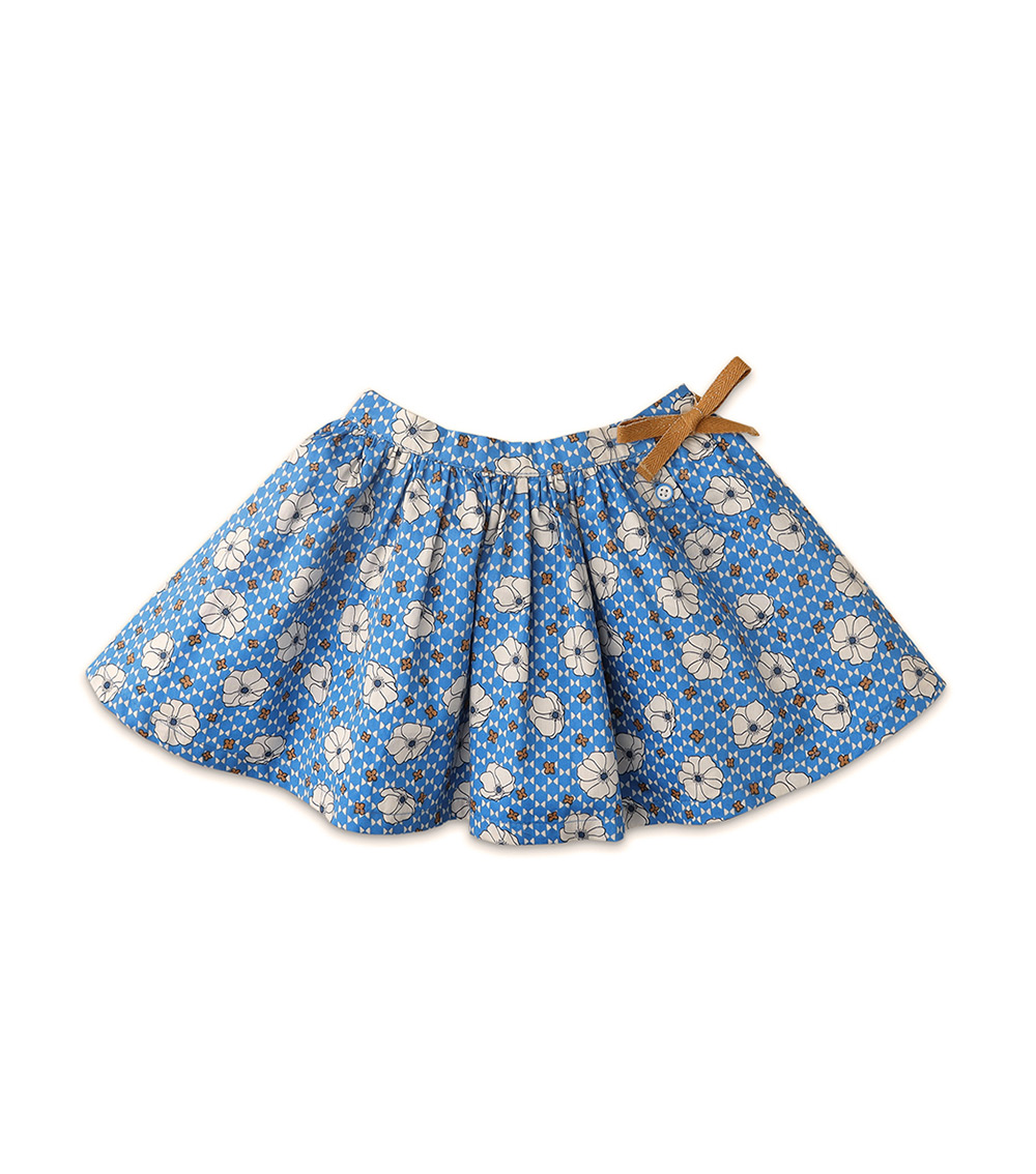 GINGERSNAPS All-Over Print Vintage Marina Woven Skirt