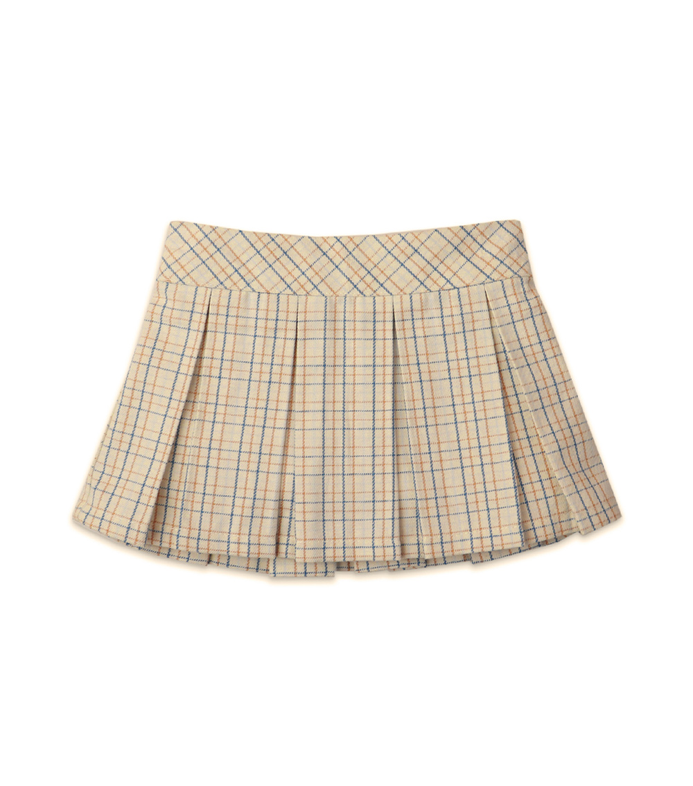 GINGERSNAPS Chequered Vintage Marina Woven Skirt