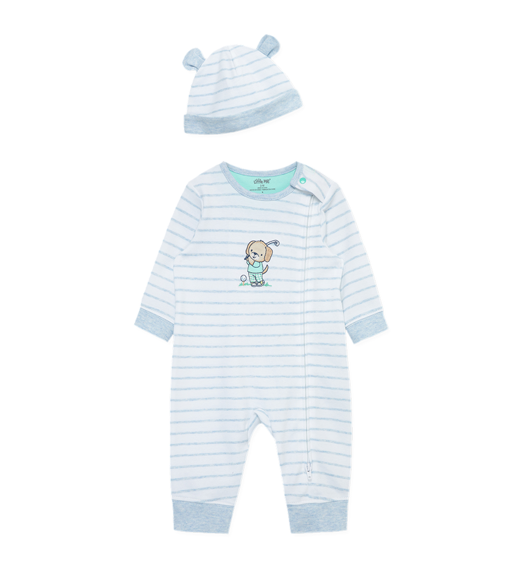 LITTLE ME Golfer Coverall Set