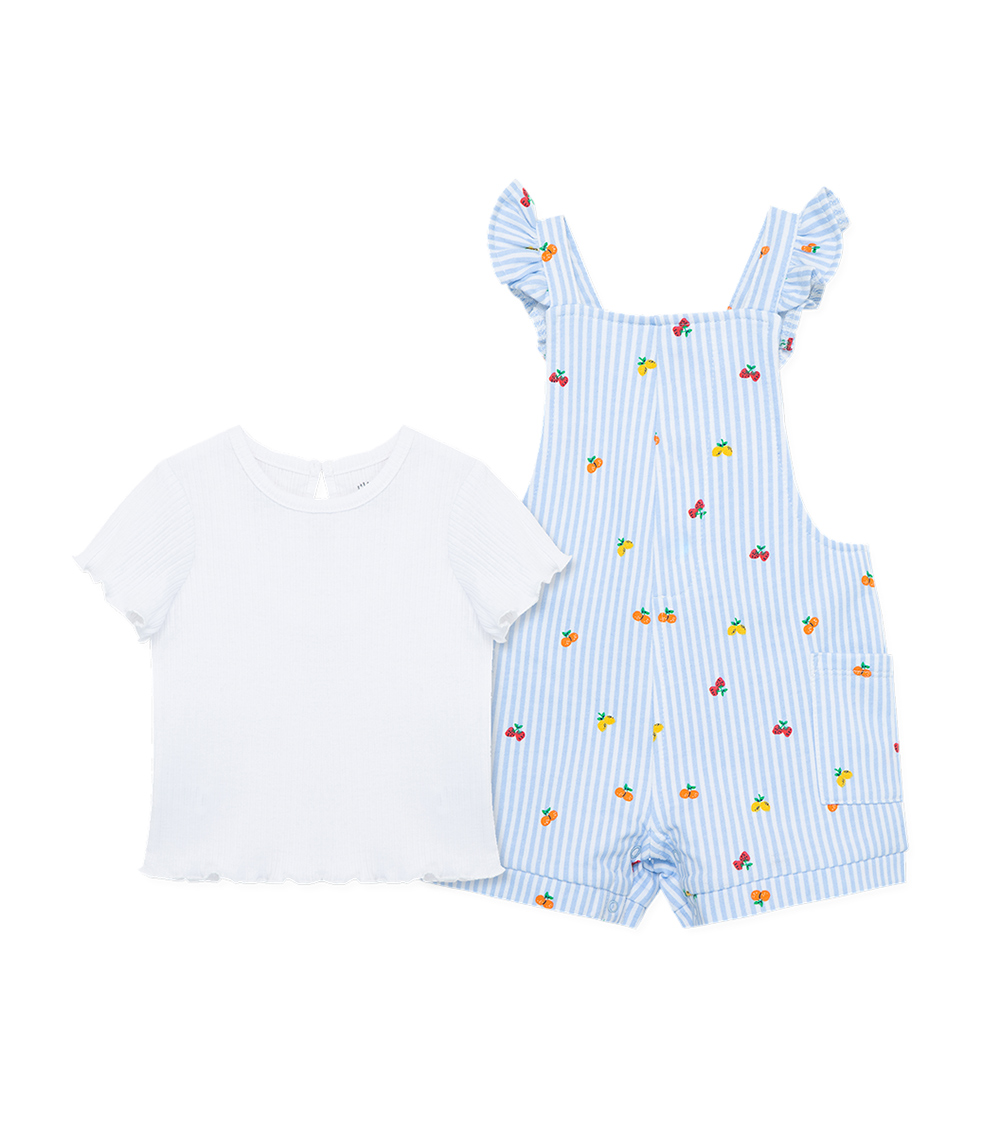 LITTLE ME 2-Piece Fruit Jumper Set