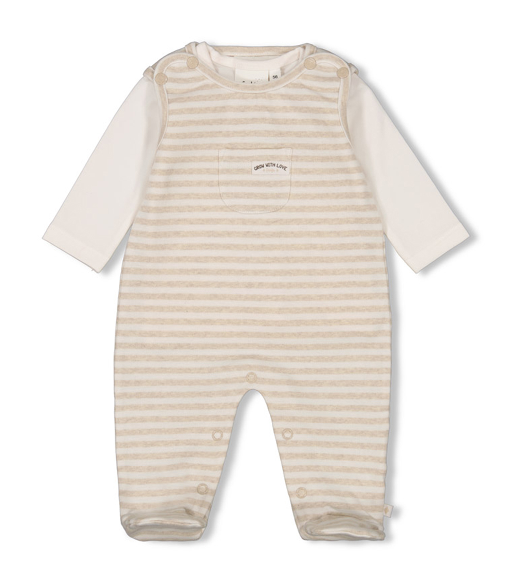 FEETJE Stripe 2-Piece Romper Set