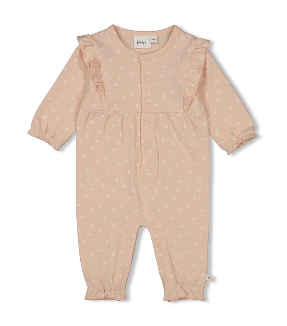 FEETJE All-Over Floral Print Overalls