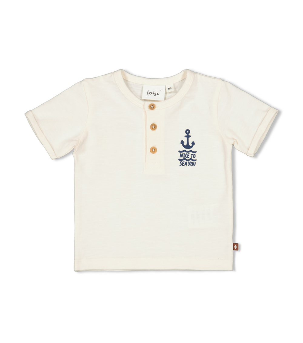 FEETJE White Short Sleeve T-Shirt