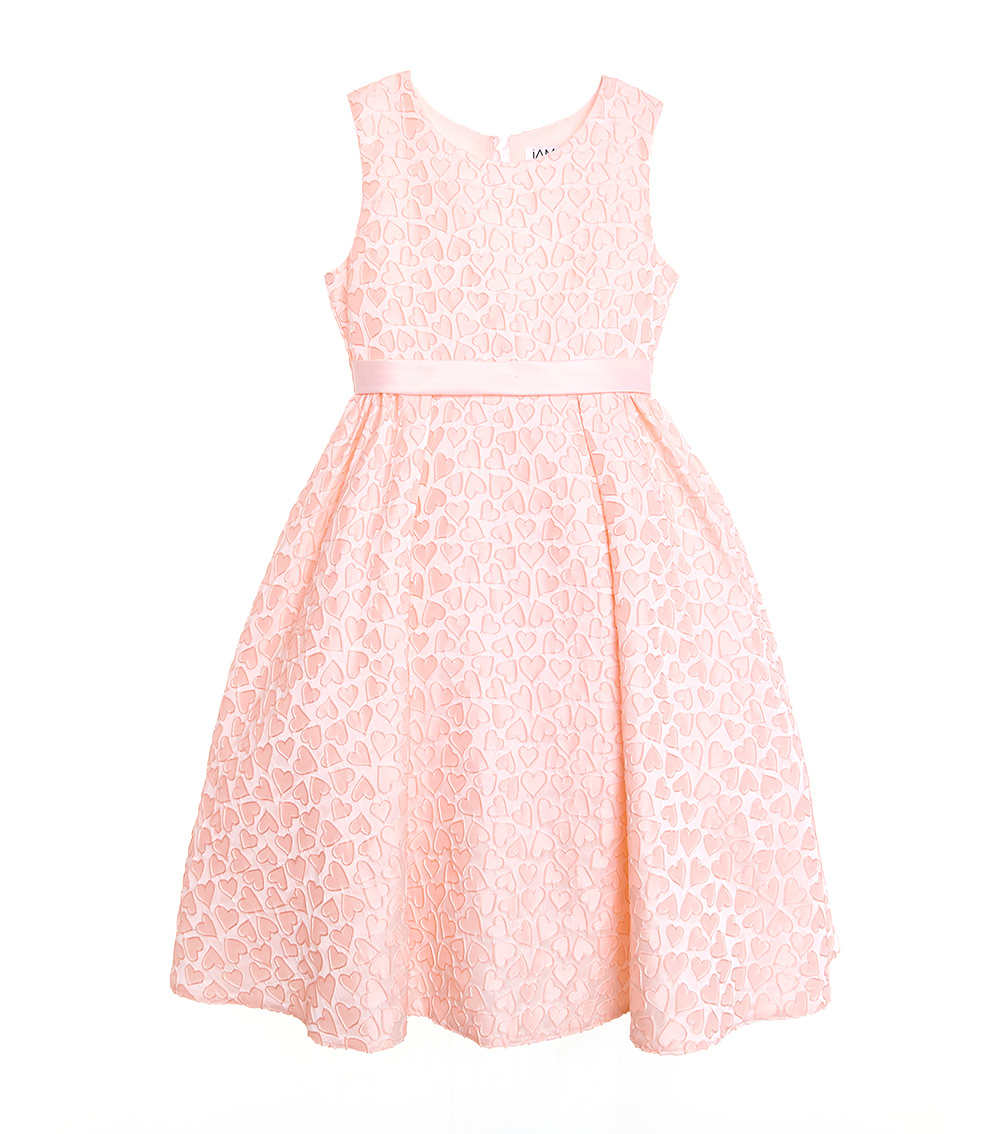 IAME All-Over Heart Print Party Dress