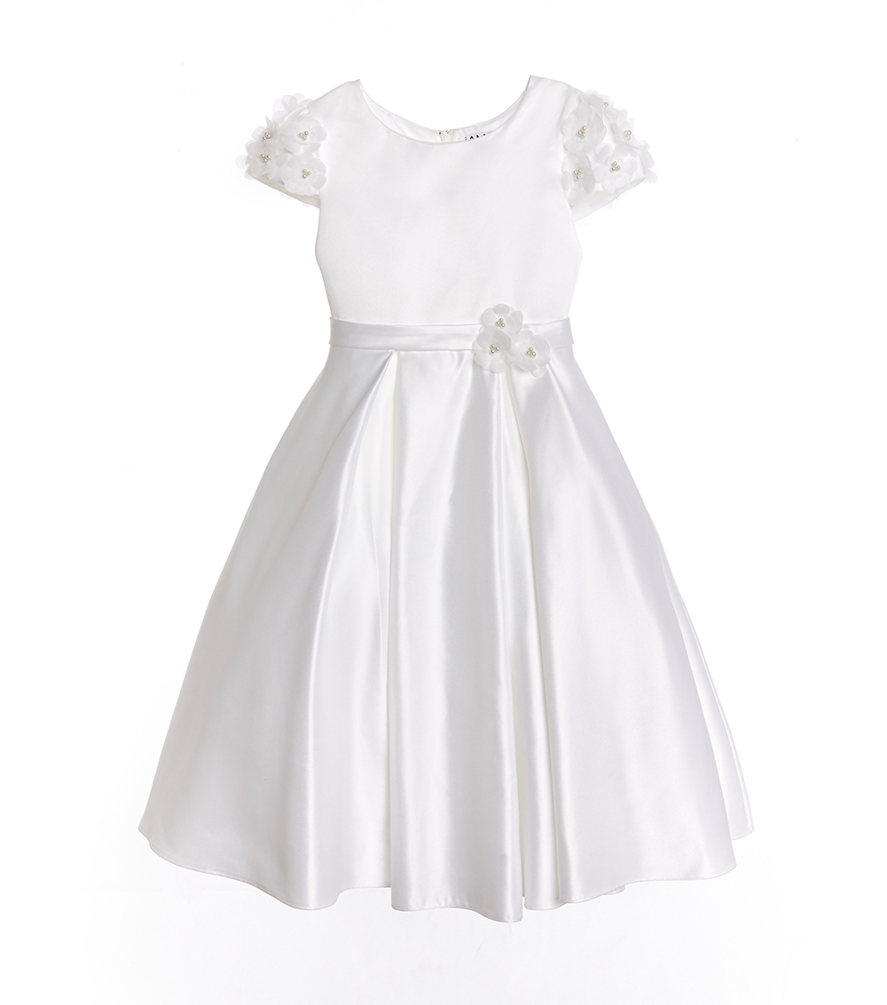 IAME White Floral Party Dress
