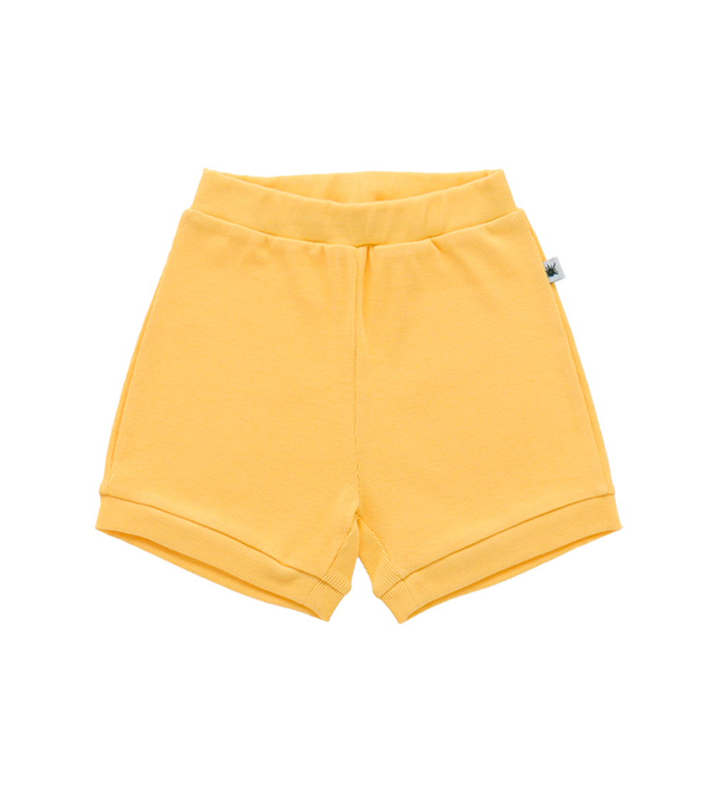 LITTLE YUCCA Yellow Simples Shorts