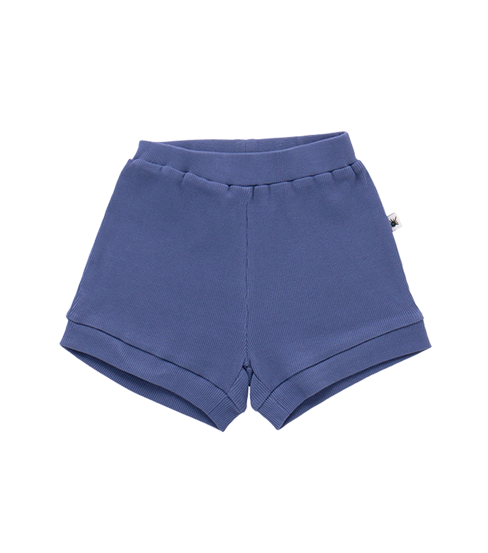 LITTLE YUCCA Midnight Blue Simples Shorts