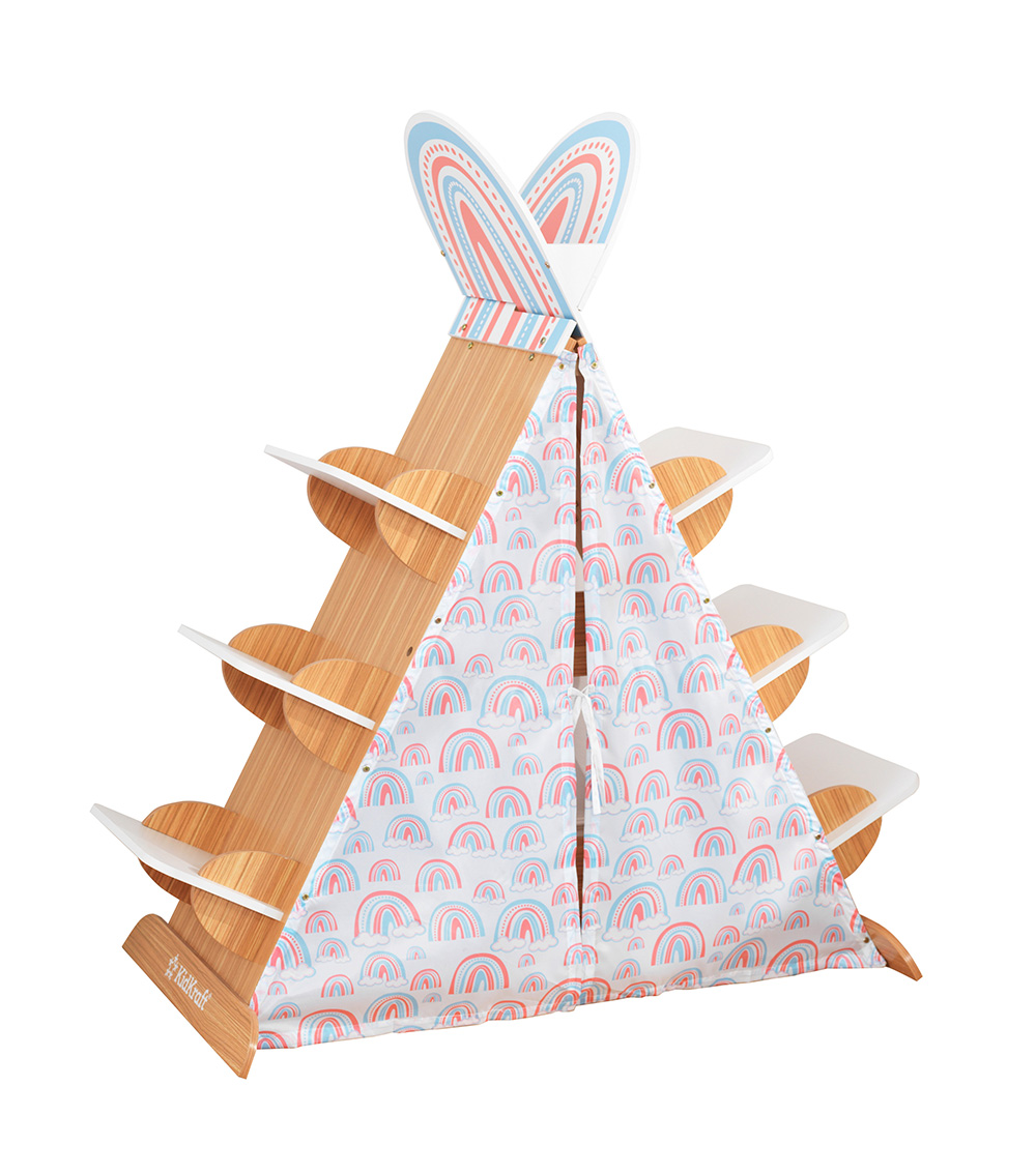 KIDKRAFT Book Nook Tent with Shelves