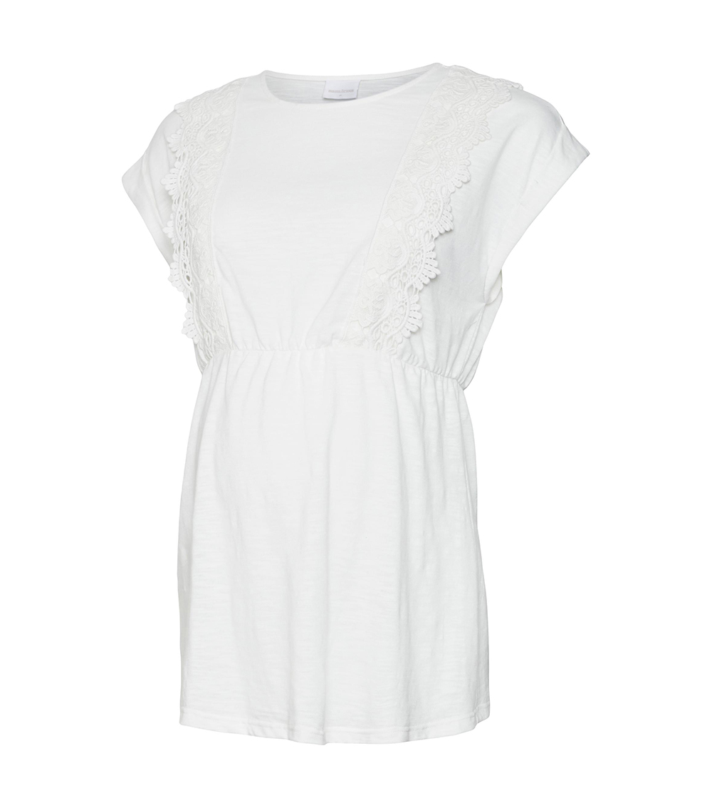 MAMALICIOUS Cap Sleeve Maternity Top