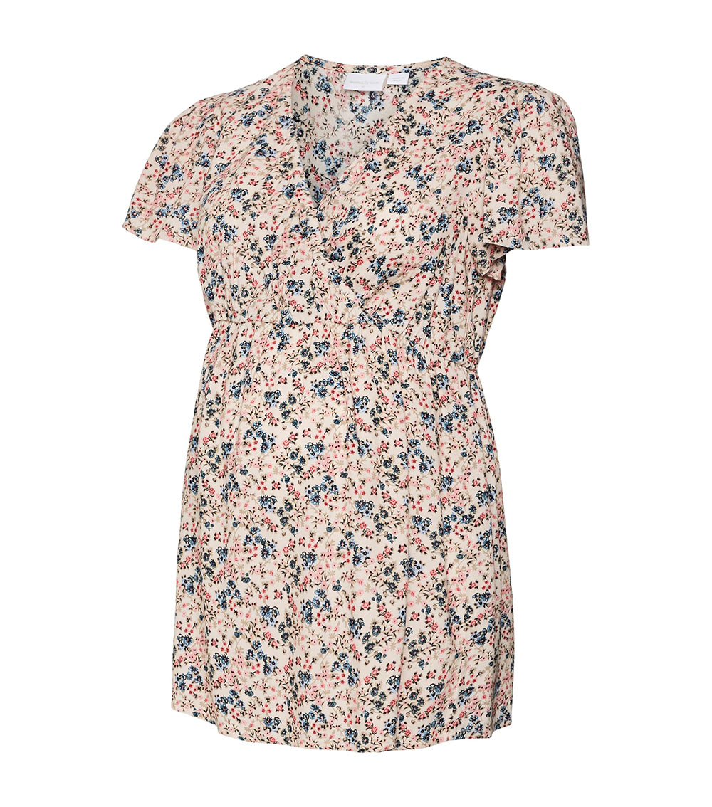 MAMALICIOUS Floral Print Top
