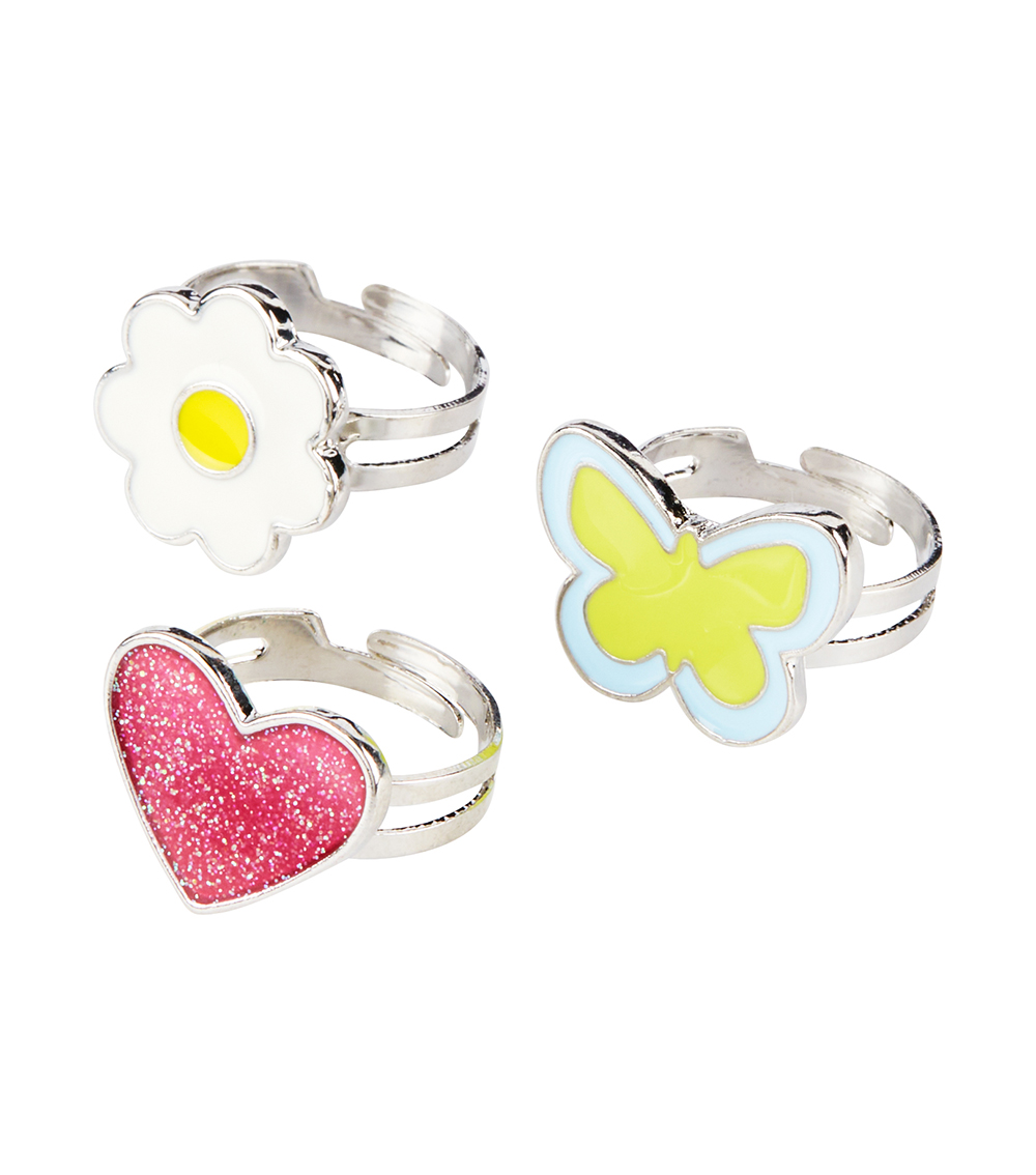 Carter's 3-Pack Icon Rings - Multicolor