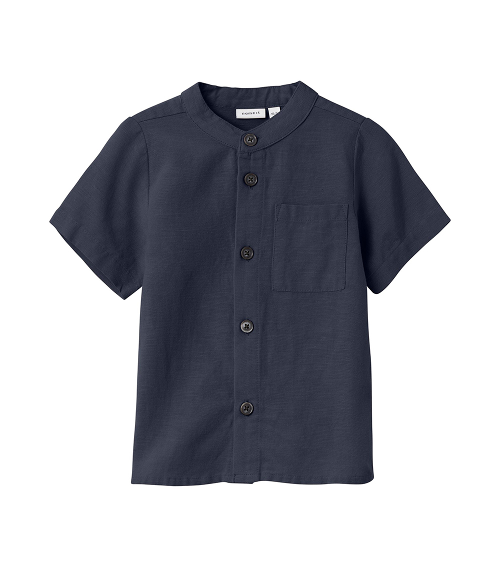 NAME IT MINI Short Sleeve Shirt - Blue