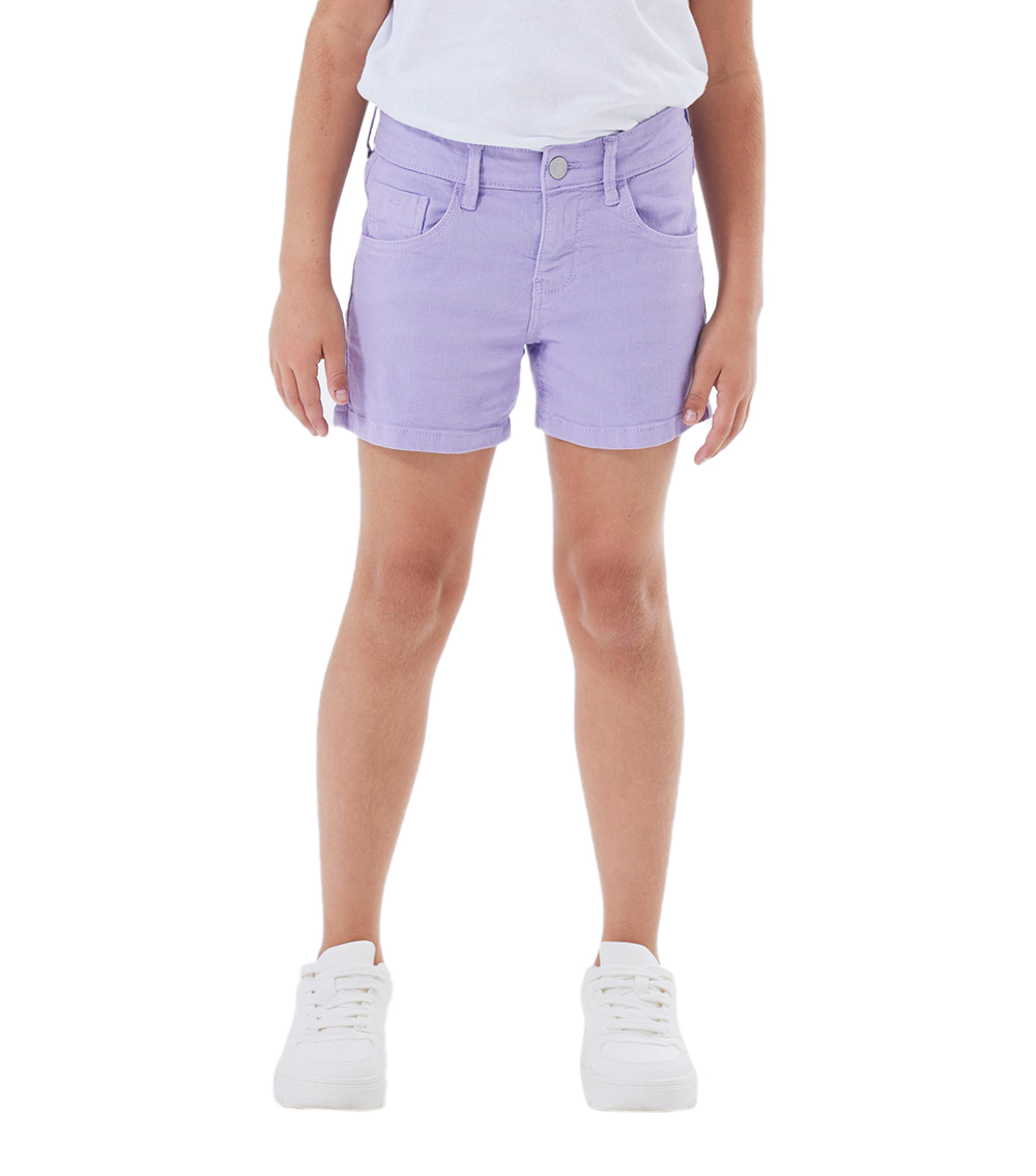 NAME IT KIDS Shorts - Purple