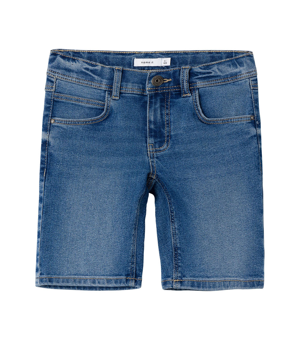 NAME IT KIDS Denim Shorts - Blue
