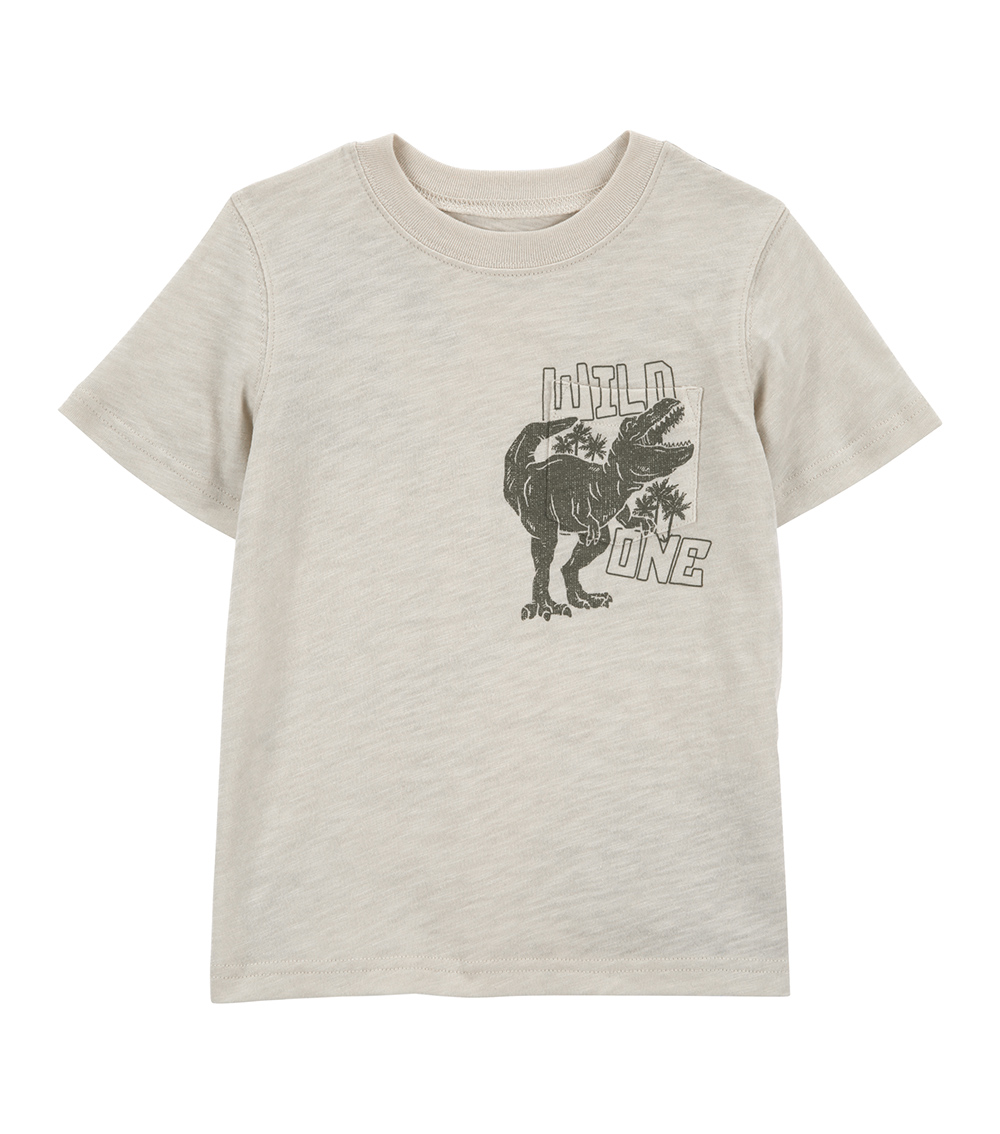 Carter's   Dinosaur Printed Jersey Tee