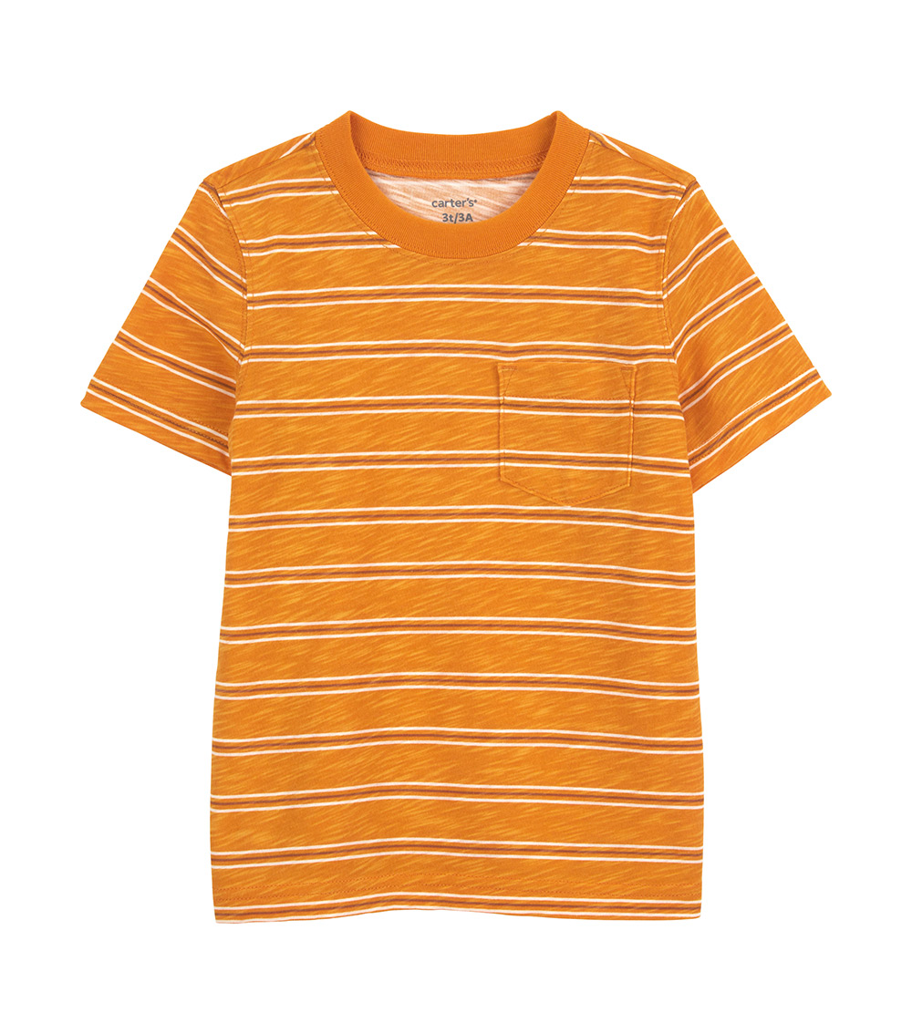 CARTER'S Striped Short-Sleeve T-Shirt