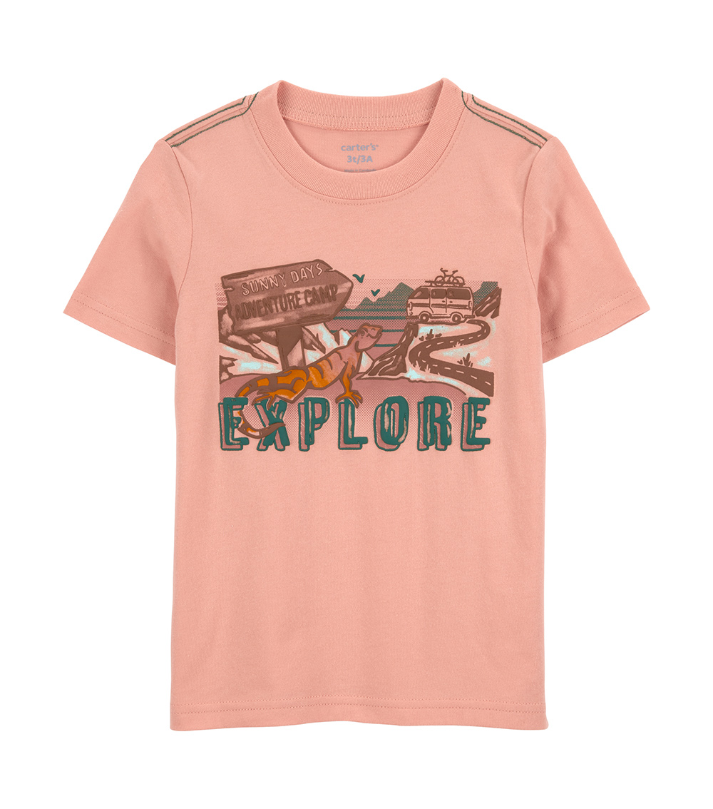 CARTER'S Explore Graphic Printed Tee