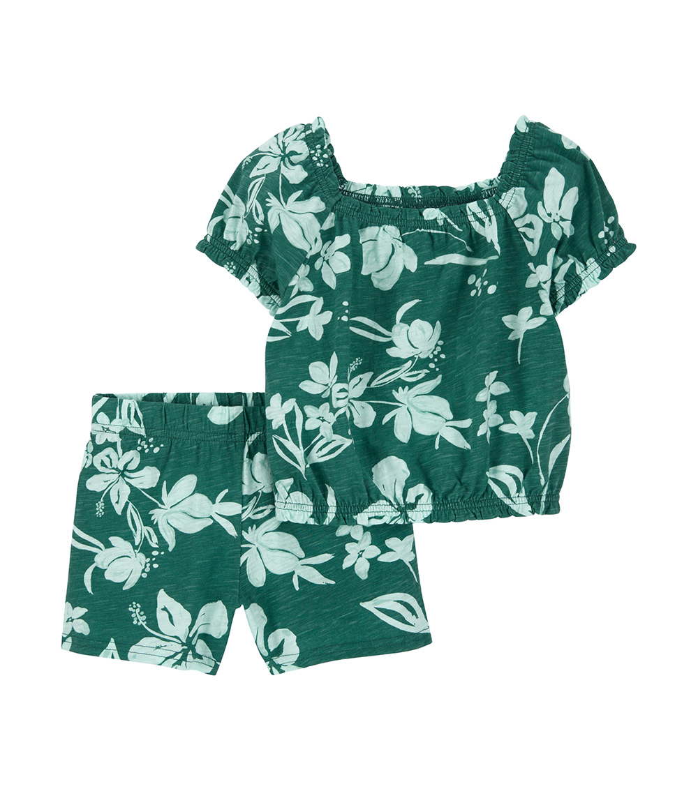 Carter's 2-Piece Floral Shorts Set