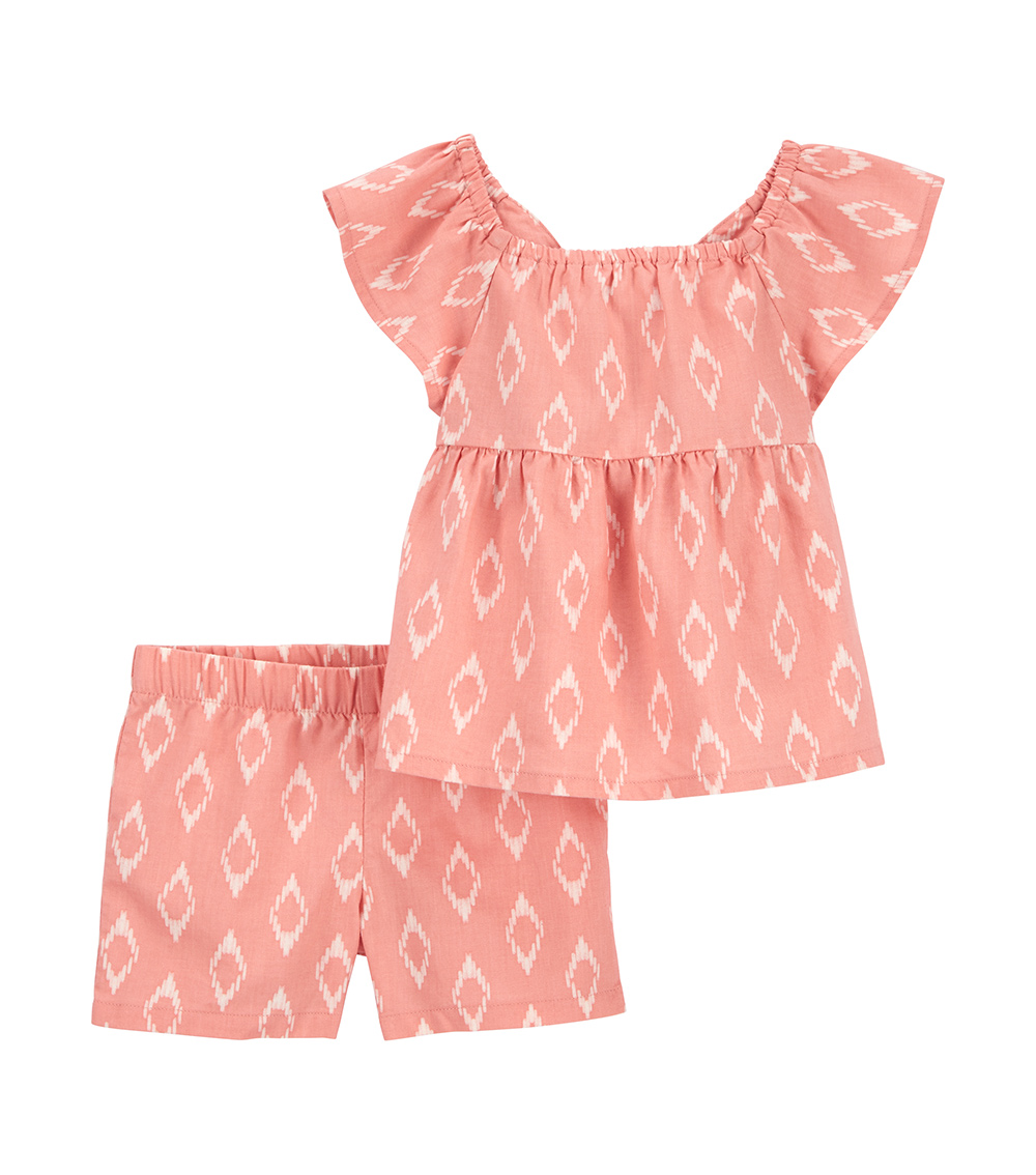 Carter's 2-Piece All-Over Printed Shorts Set