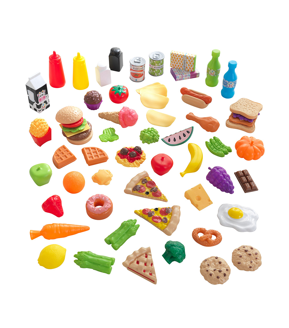 KIDKRAFT 65-Piece Food Set Toy