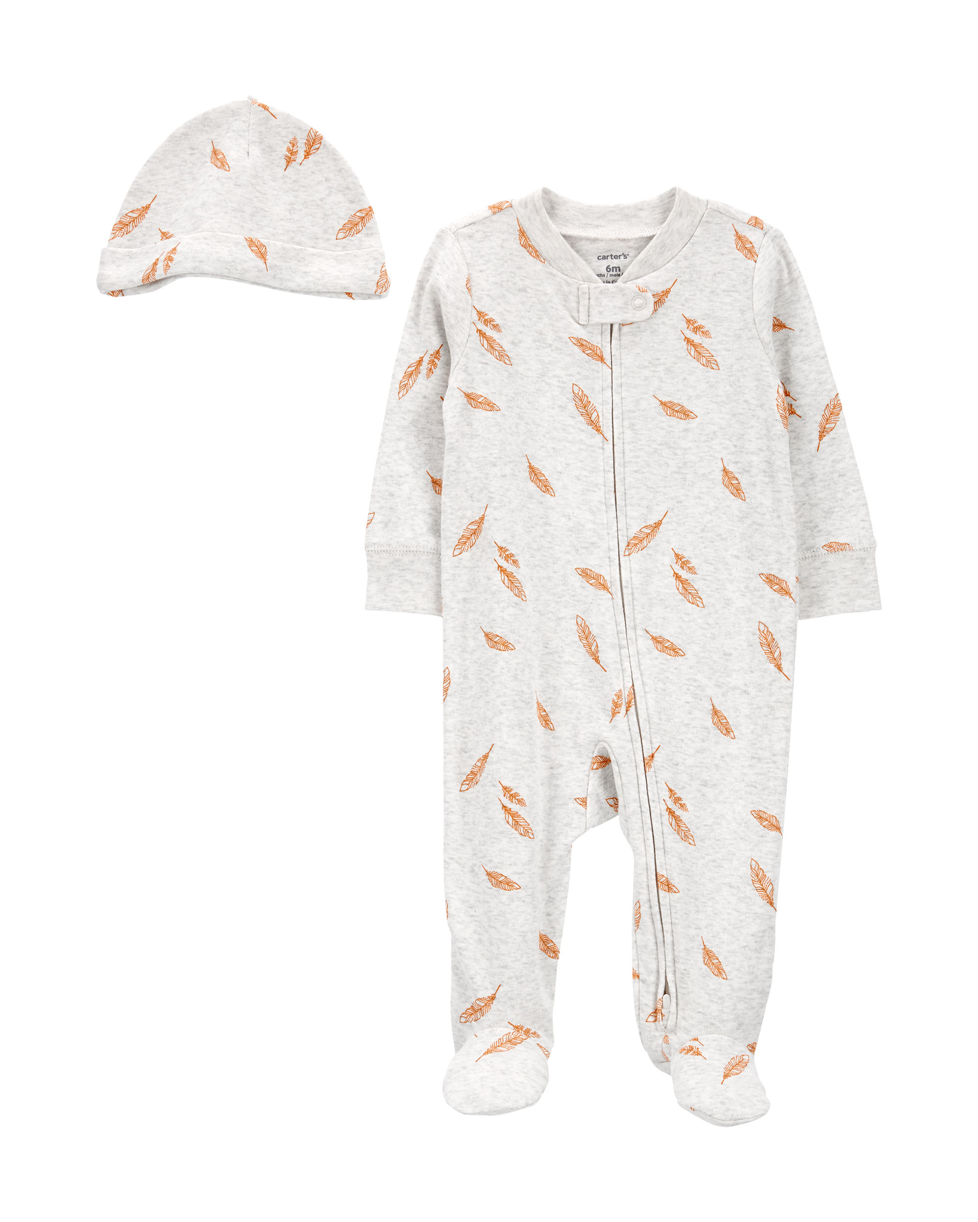 Carter's  2-Piece Printed Sleep-and-Play Set