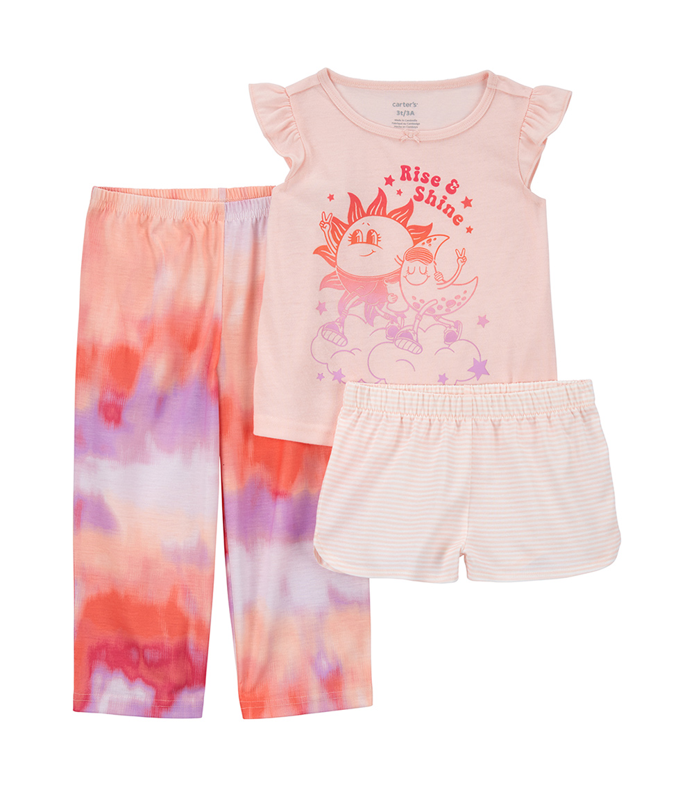 Carter's 3-Piece Sun Moon Print Pyjama Set