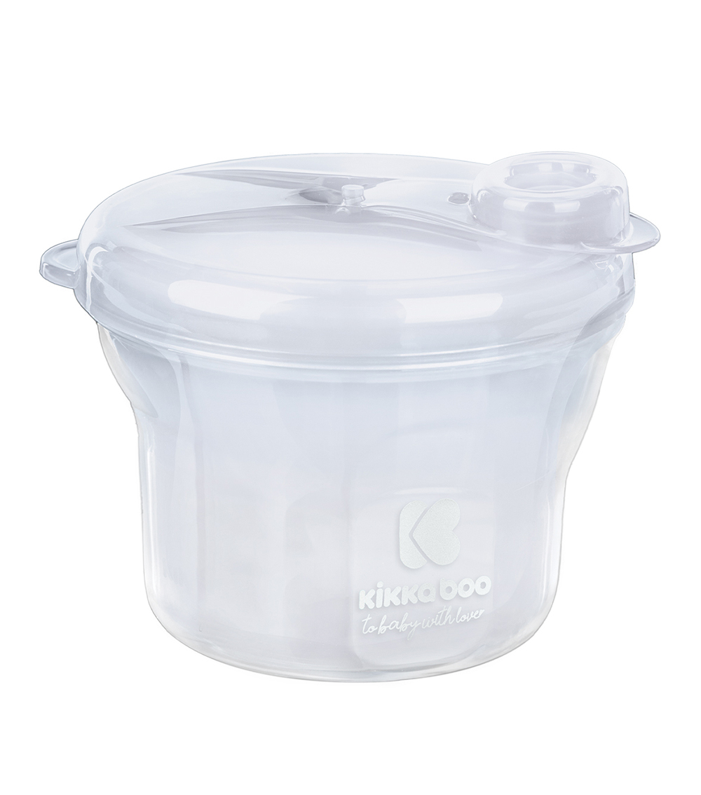 KIKKABOO 2-in-1 Light Blue Milk Powder Dispenser
