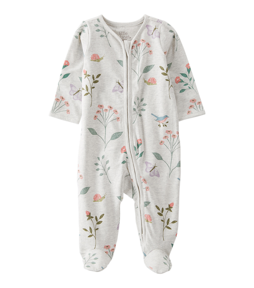 LITTLE PLANET 1-Piece All-Over Printed Sleep and Play Pyjamas