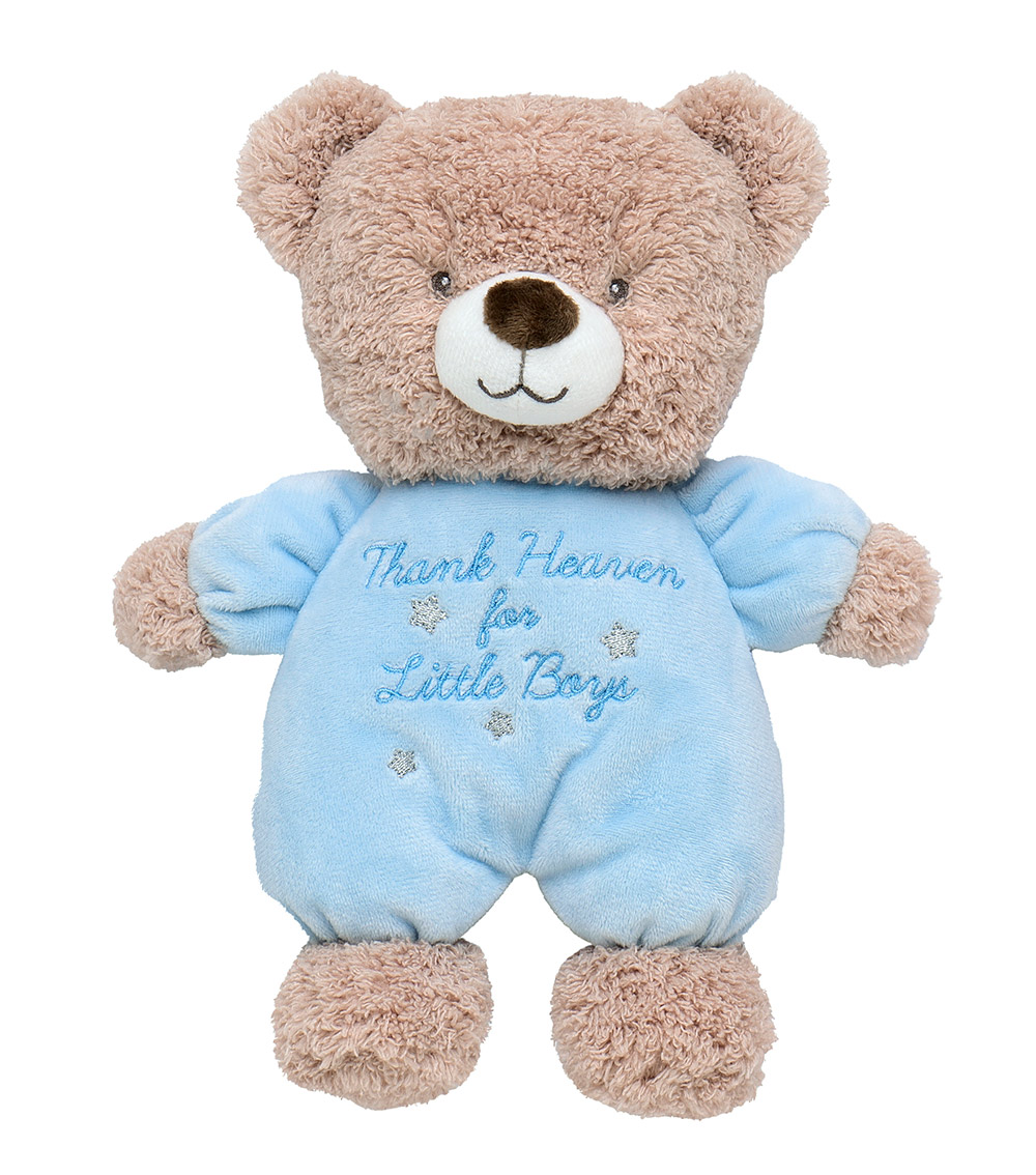 LITTLE ME Star Printed Thank Haven Teddy Bear Toy