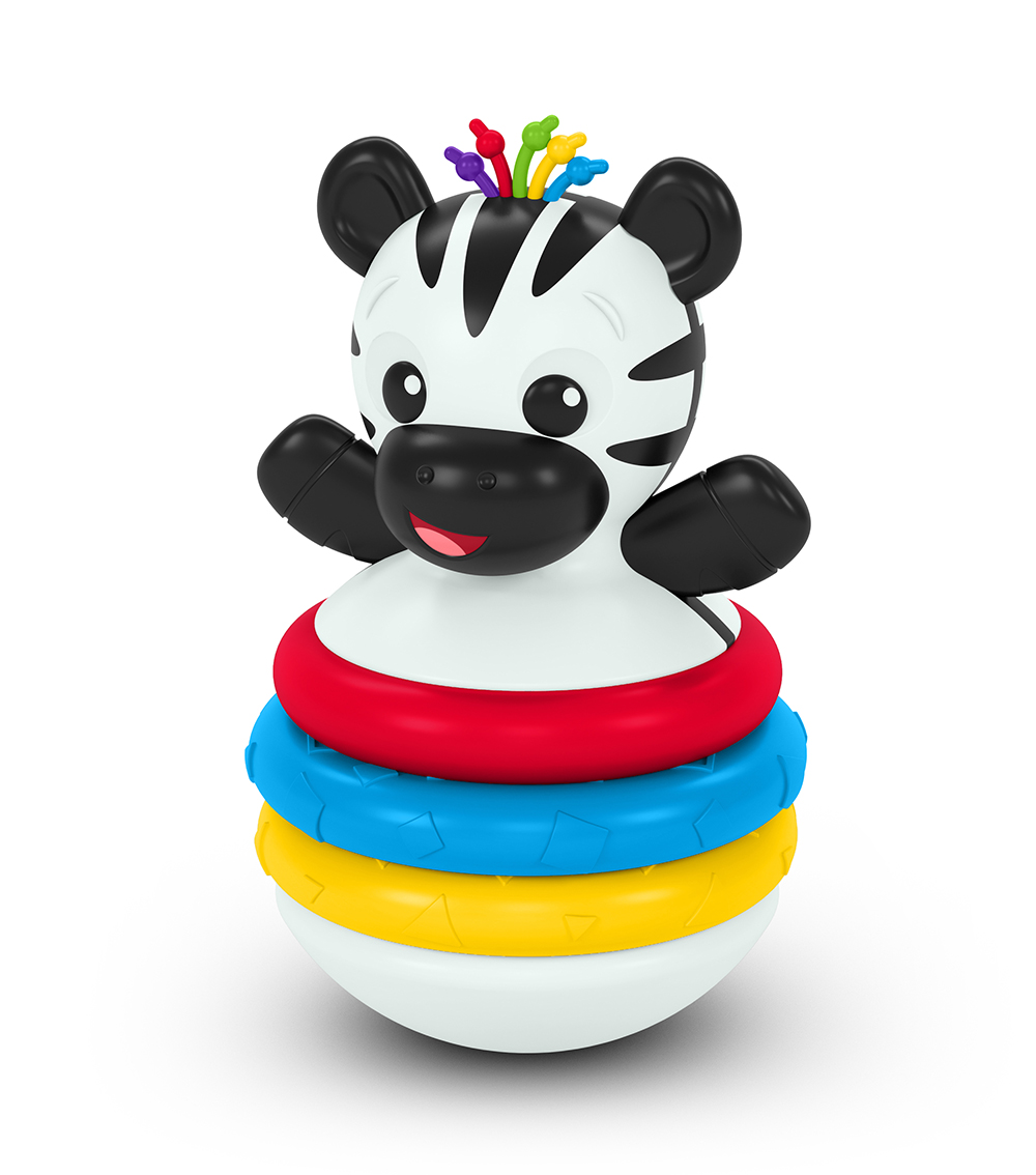 BABY EINSTEIN Stack & Wobble Zen Teether Toy Toy