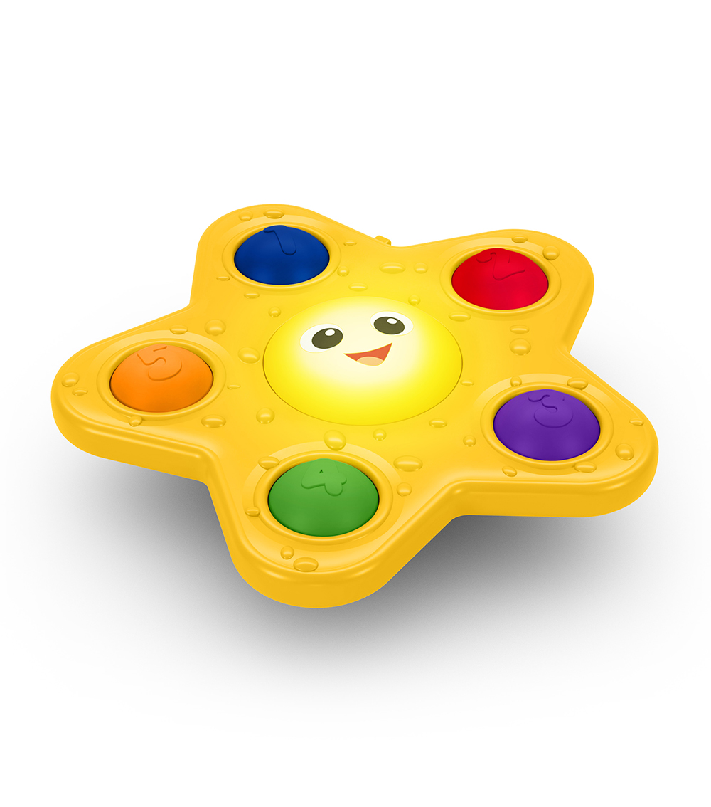 BABY EINSTEIN Pop & Glow Starfish Suction Cup Toy Toy