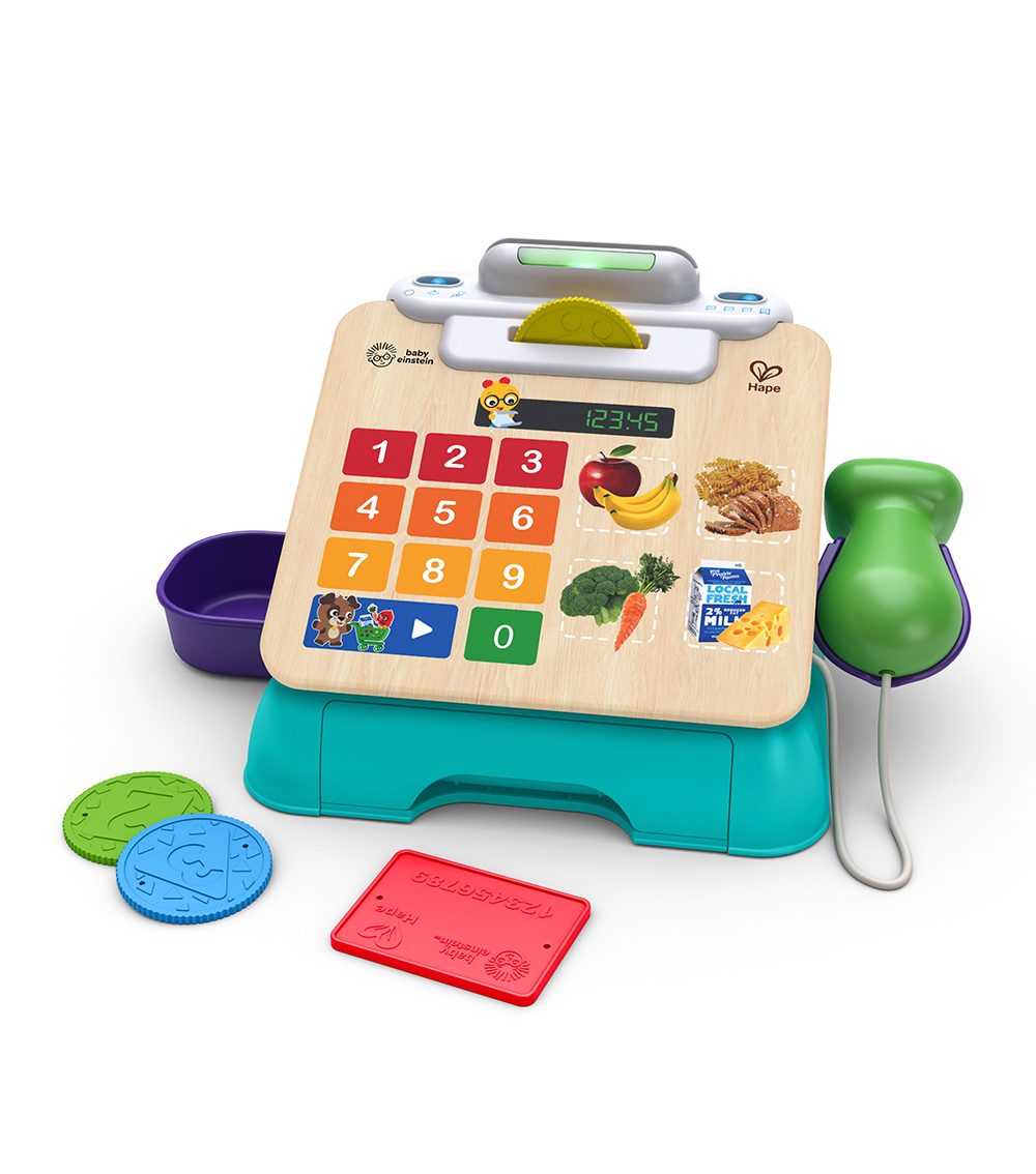 BABY EINSTEIN Magic Touch Cash Register Pretend to Check Out Toy Toy