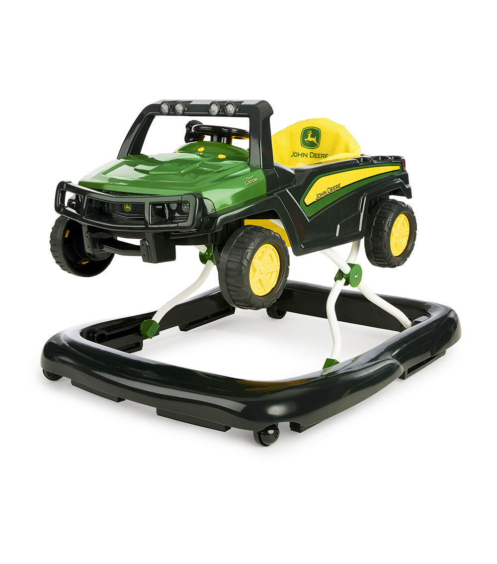 BRIGHT STARTS John Deere Gator 4-in-1 Ways to Play Walker