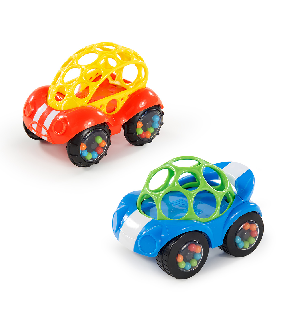 BRIGHT STARTS Rattle & Roll Toy Toy