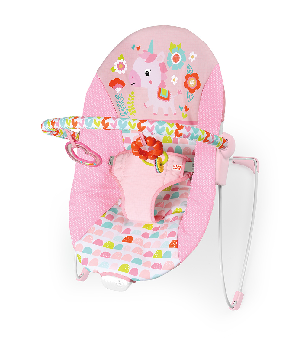 BRIGHT STARTS Fancy Fantasy Vibrating Bouncer
