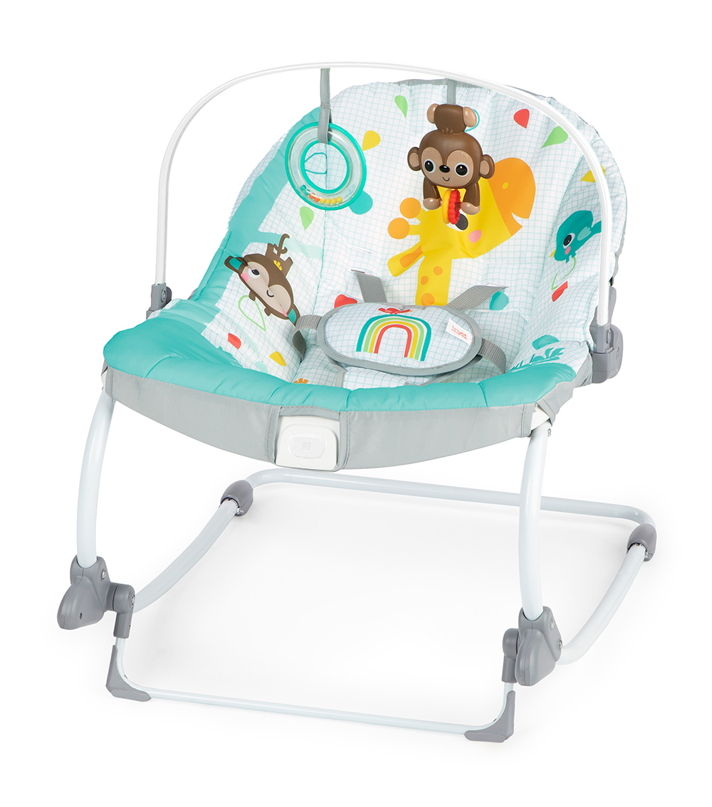 BRIGHT STARTS Wild Vibes Infant to Toddler Rocker