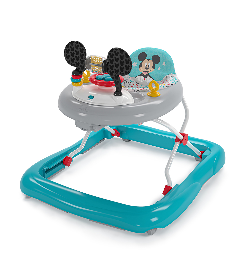 BRIGHT STARTS MICKEY MOUSE Tiny Trek 2-in-1 Walker