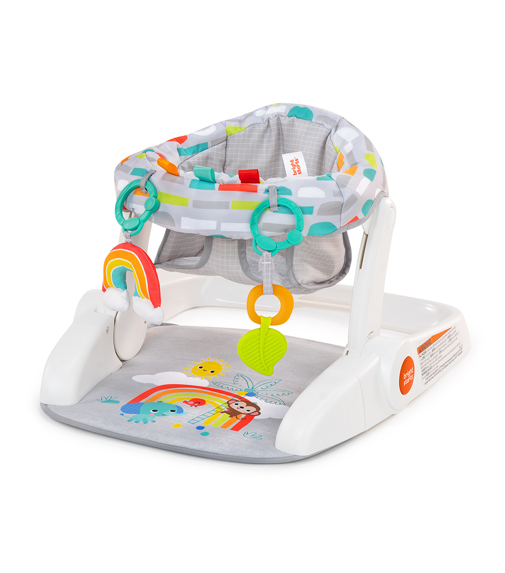 BRIGHT STARTS Playful Paradise Learn-to-Sit 2-Position Floor Seat