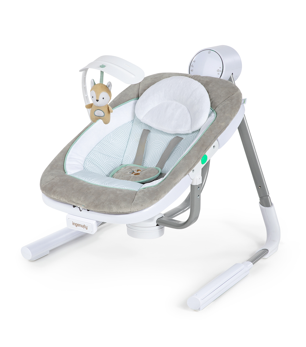 INGENUITY AnyWay Sway Multi-Direction Portable Baby Swing - Ray