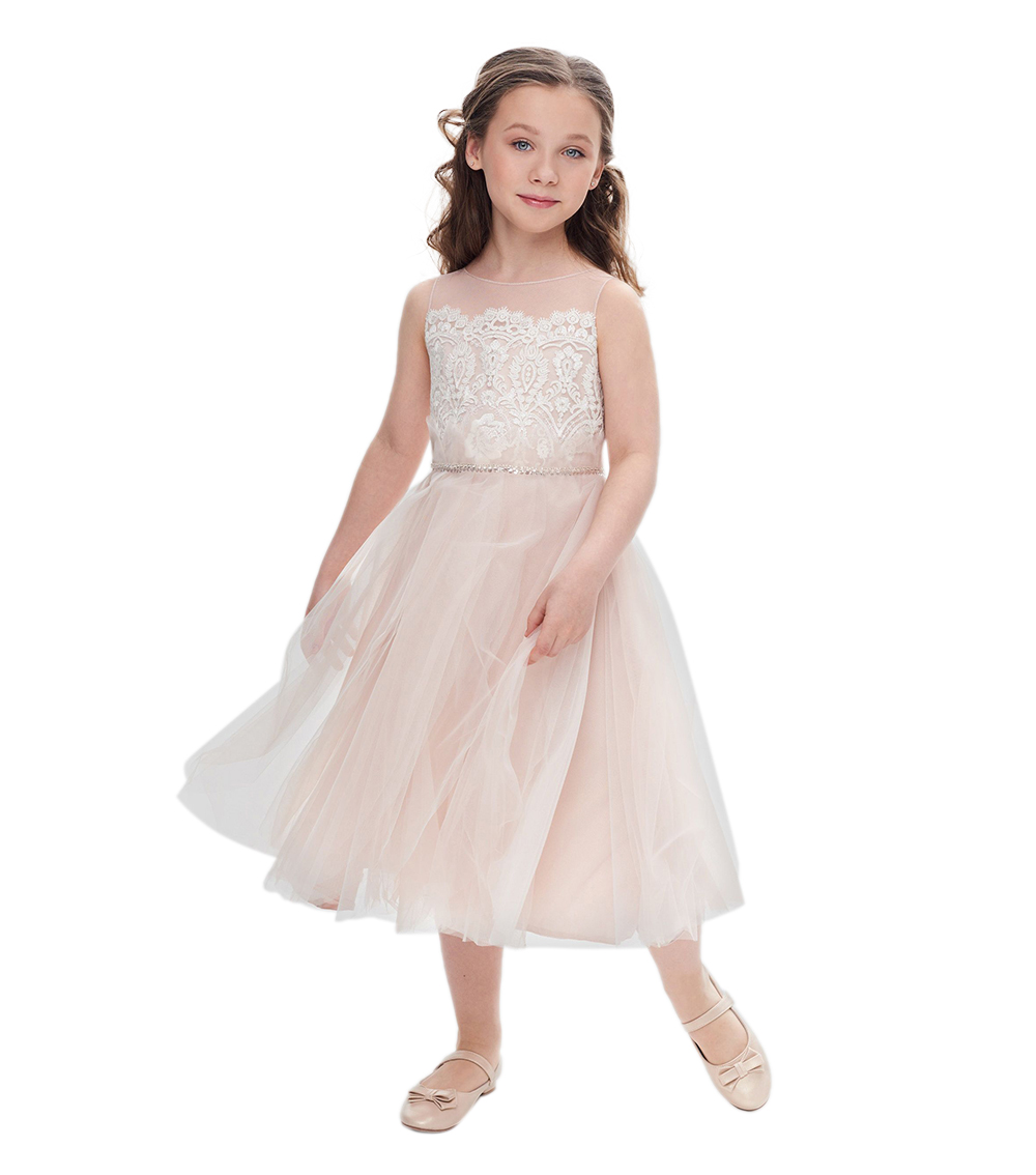 CHOUPETTE Lace-Top Dress