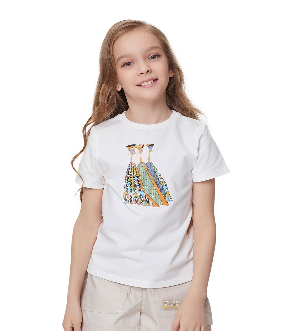 CHOUPETTE Printed Slip-On Tee