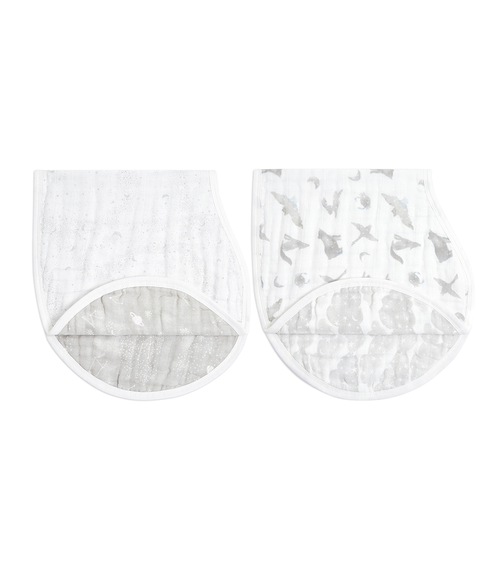 ADENANAIS 2-Pack Burpy Bibs - Map the Stars