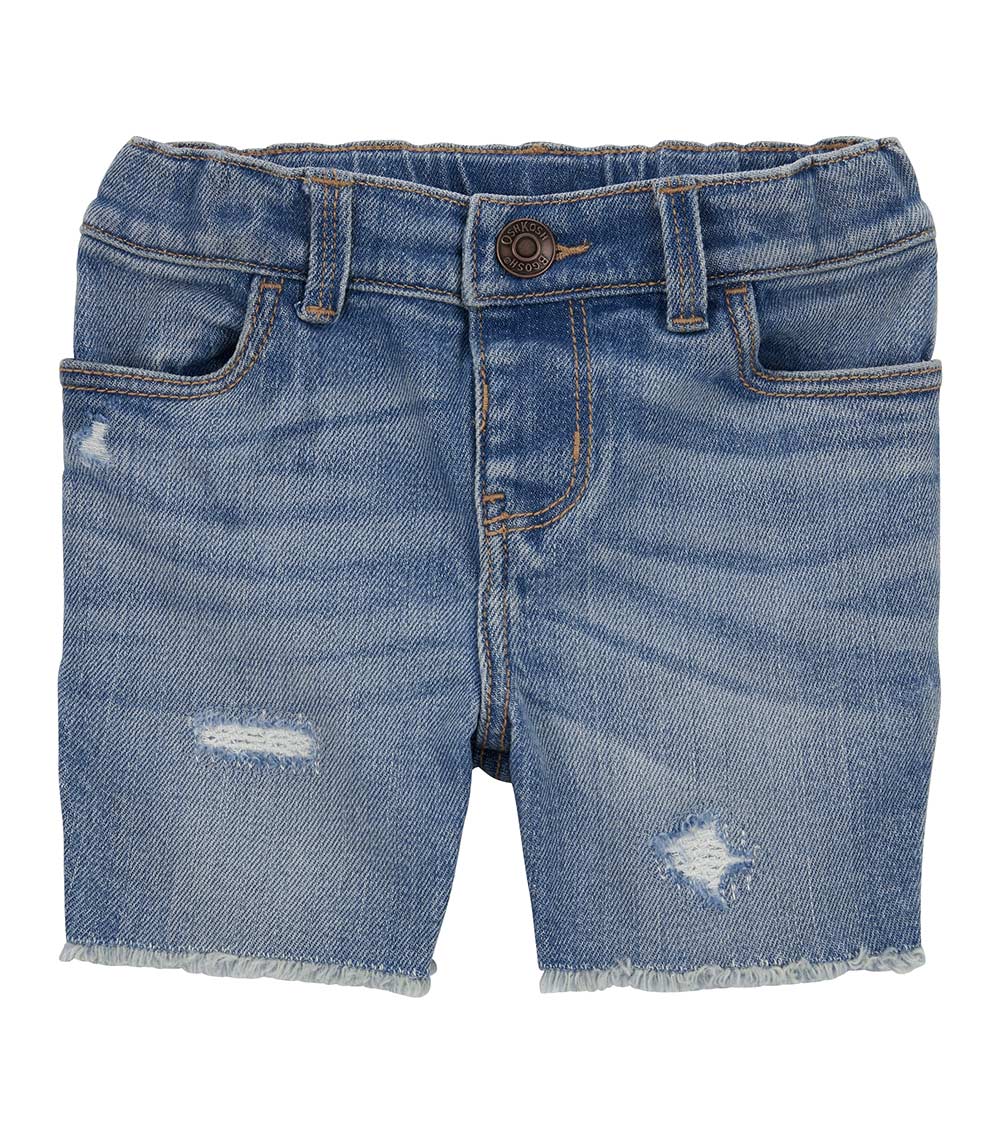 Carter's Toddler Girls Denim Shorts, Blue