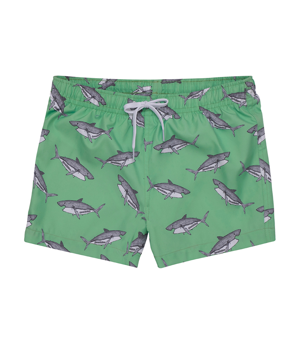 SLIPSTOP Shark Printed Swim Shorts