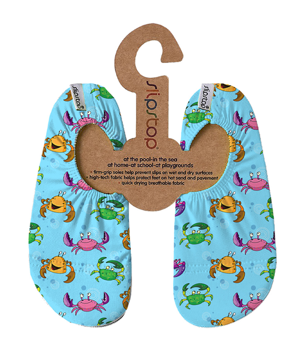 SLIPSTOP Crab Printed Slip-On Shoes