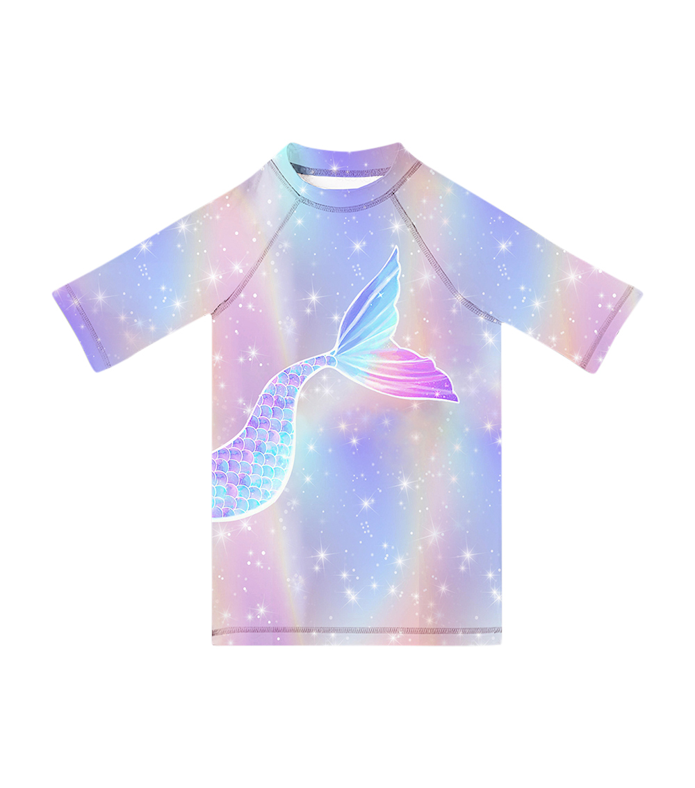 SLIPSTOP Mermaid Printed Rashguard