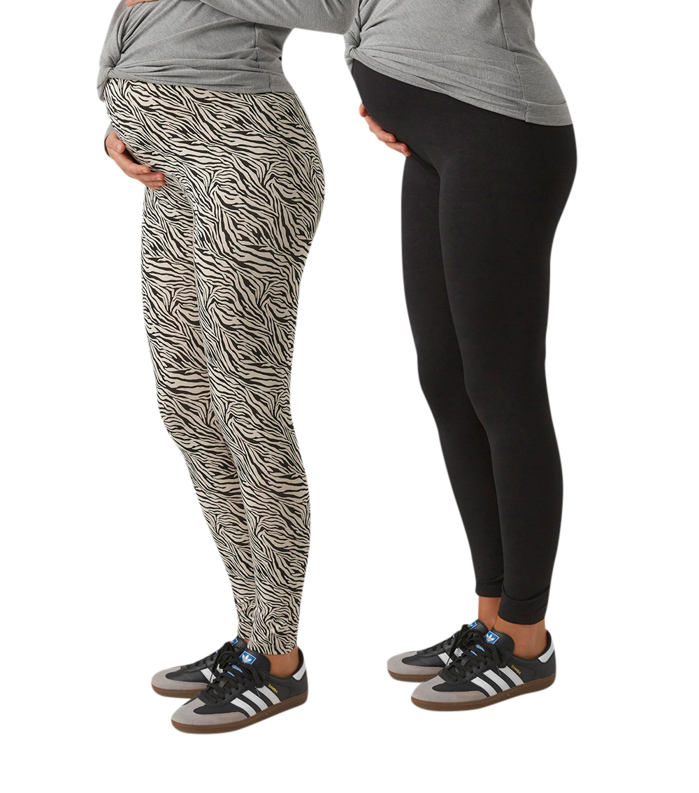 MAMALICIOUS 2-Pack Maternity Leggings