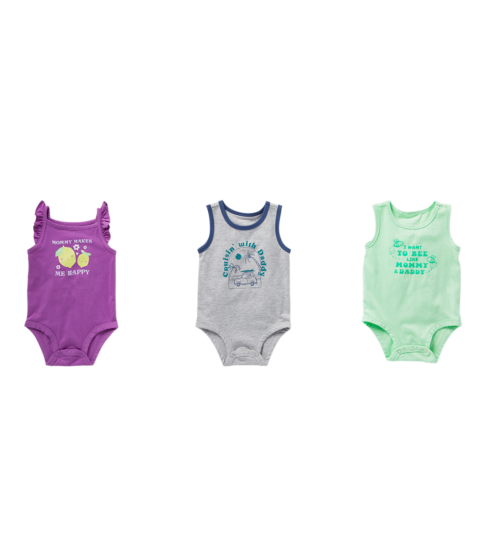 Carter's Bee Like Mommy And Daddy Sleeveless Bodysuit